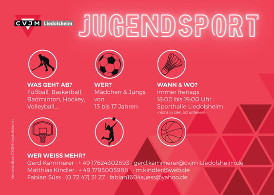 Flyer Jugendsport